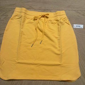 DAILY RITUAL WOMANS YELLOW SKIRT SIZE SMALL NEW WITH TAGS